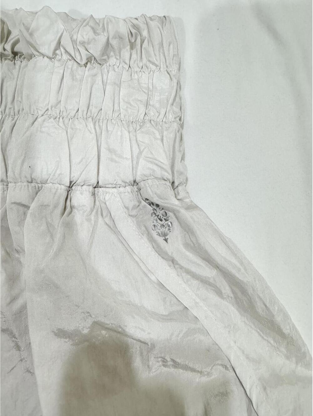FP Movement Free People The Way Home High Waisted Running Shorts White Medium - Picture 4 of 9
